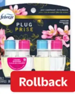 Walmart Febreze Plug scented oil refills 2-pack offer