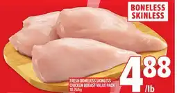 Metro FRESH BONELESS SKINLESS CHICKEN BREAST VALUE PACK offer
