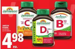 Metro JAMIESON VITAMINS offer