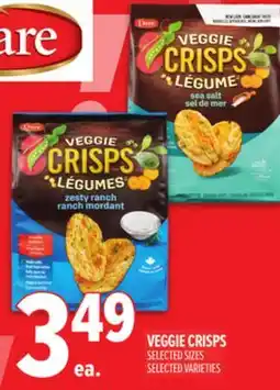 Metro DARE VEGGIE CRISPS offer