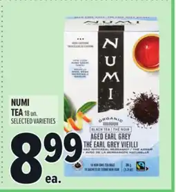 Metro NUMI TEA offer