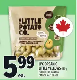 Metro ORGANIC LITTLE YELLOWS offer