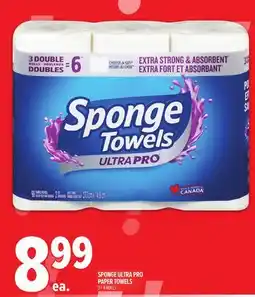 Metro SPONGE ULTRA PRO PAPER TOWELS offer