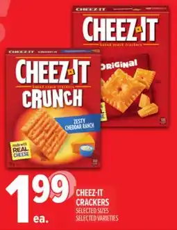 Metro CHEEZ-IT CRACKERS offer