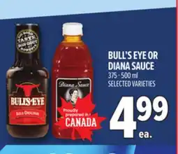 Metro BULL'S EYE OR DIANA SAUCE offer