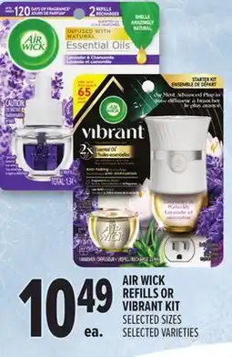 Metro AIR WICK REFILLS OR VIBRANT KIT offer