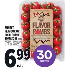 Metro SUNSET FLAVOUR OR LOLLI BOMB TOMATOES offer
