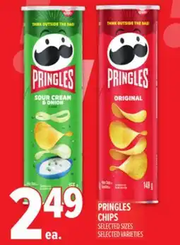 Metro PRINGLES CHIPS offer
