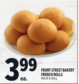 Metro FRONT STREET BAKERY FRENCH ROLLS offer