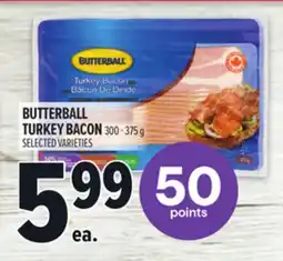 Metro BUTTERBALL TURKEY BACON offer