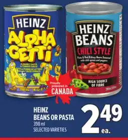 Metro HEINZ BEANS OR PASTA offer