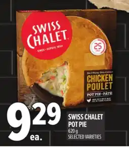Metro SWISS CHALET POT PIE offer