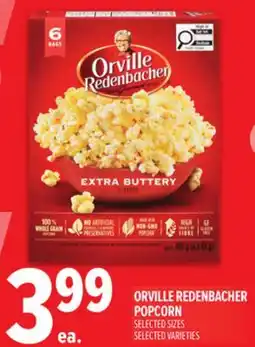 Metro ORVILLE REDENBACHER POPCORN offer