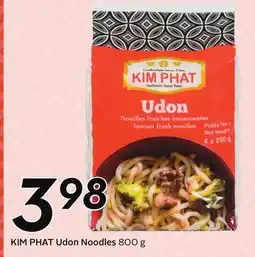 Sobeys KIM PHAT Udon Noodles offer