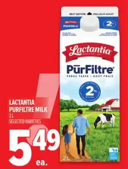 Metro LACTANTIA PURFILTRE MILK offer