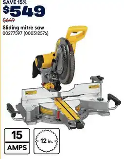 RONA DEWALT Sliding mitre saw offer