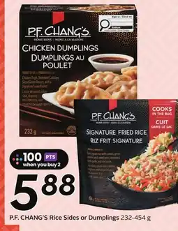 Sobeys P. F. CHANG'S Rice Sides offer