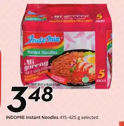Sobeys INDOMIE Instant Noodles offer
