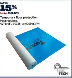 RONA Temporary floor protection offer