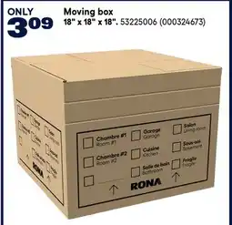 RONA RONA Moving box 18 x 18 x 18 offer