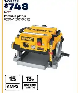 RONA DEWALT Portable planer offer