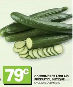 L'Intermarché CONCOMBRES ANGLAIS | ENGLISH CUCUMBERS offer