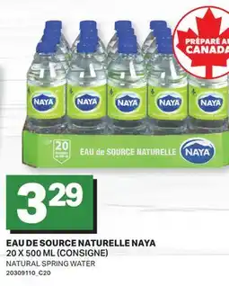 L'Intermarché EAU DE SOURCE NATURELLE | NATURAL SPRING WATER offer