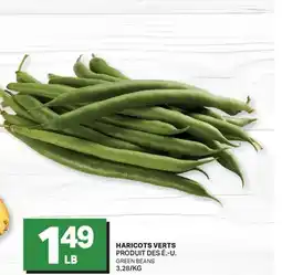 L'Intermarché HARICOTS VERTS |GREEN BEANS offer
