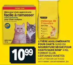 L'Intermarché LITIÈRE AGGLOMÉRANTE, 18 KG OU NOURRITURE SÈCHE POUR CHATS, 4 KG | CAT LITTER OR CAT FOOD offer