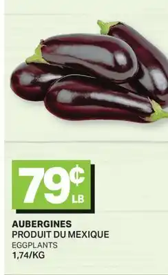 L'Intermarché AUBERGINES | EGGPLANTS offer
