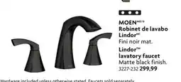 Home Hardware LindorTM lavatory faucet offer