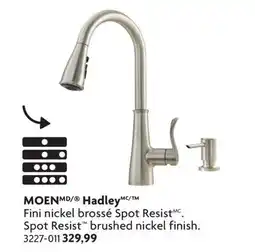 Home Hardware HadleyMC Spot Resist brushed nickel finish offer