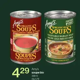 Avril Soupe bio offer