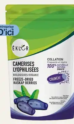 Avril Fruits ou légumes lyophilisés bios offer