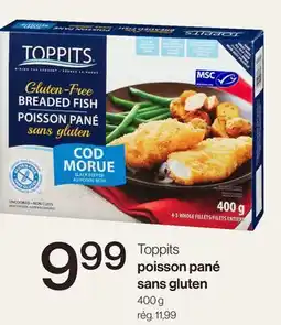 Avril Toppits poisson pané sans gluten offer