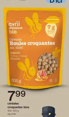 Avril céréales croquantes bios offer