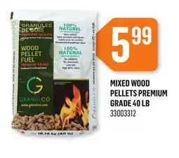 Canac Mixed Wood Pellets Premium Grade 40 lb offer