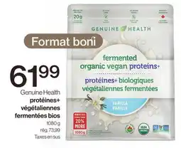 Avril Protéines + végétaliennes fermentées bios offer