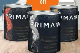 Canac Prima Flat Interior Latex Paint Ultimate White offer