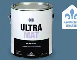 Canac UltraMat Ceiling Latex Paint Natural White offer