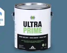 Canac UltraPrime 100% Acrylic Latex Primer-Sealer & Undercoat Interior and Exterioe offer