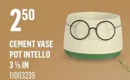 Canac Cement Vase Pot Intello offer