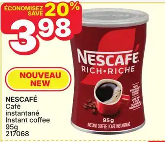 Rossy NESCAFÉ Instant coffee offer