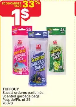 Rossy TUFFGUY Scented garbage bags offer