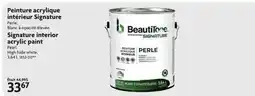 Home Hardware Signature interior acrylic paint Pearl offer