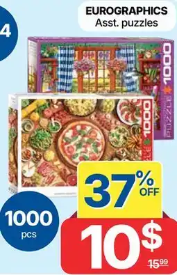 Rossy EUROGRAPHICS Asst. puzzles offer