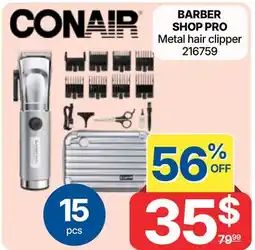 Rossy BARBER SHOP PRO Metal hair clipper offer