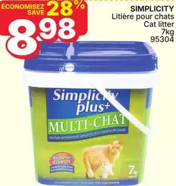 Rossy SIMPLICITY Cat litter offer