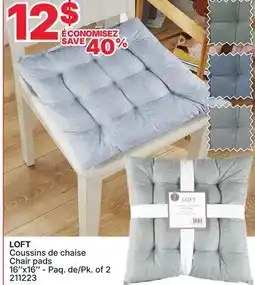 Rossy LOFT Chair pads offer