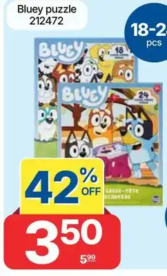 Rossy Bluey puzzle offer